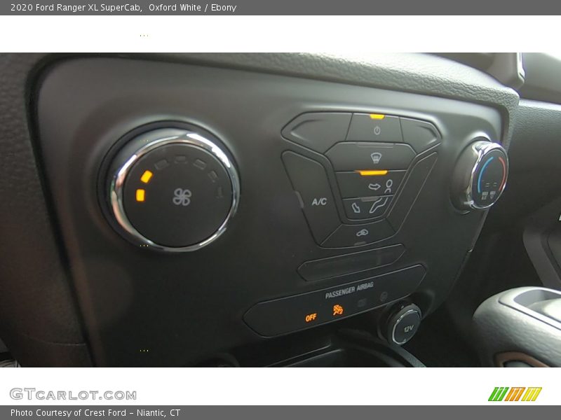 Oxford White / Ebony 2020 Ford Ranger XL SuperCab