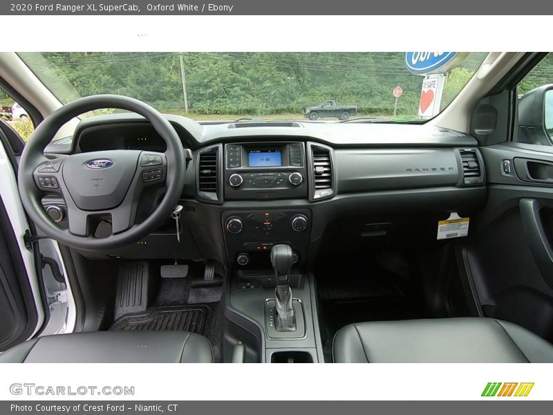 Oxford White / Ebony 2020 Ford Ranger XL SuperCab