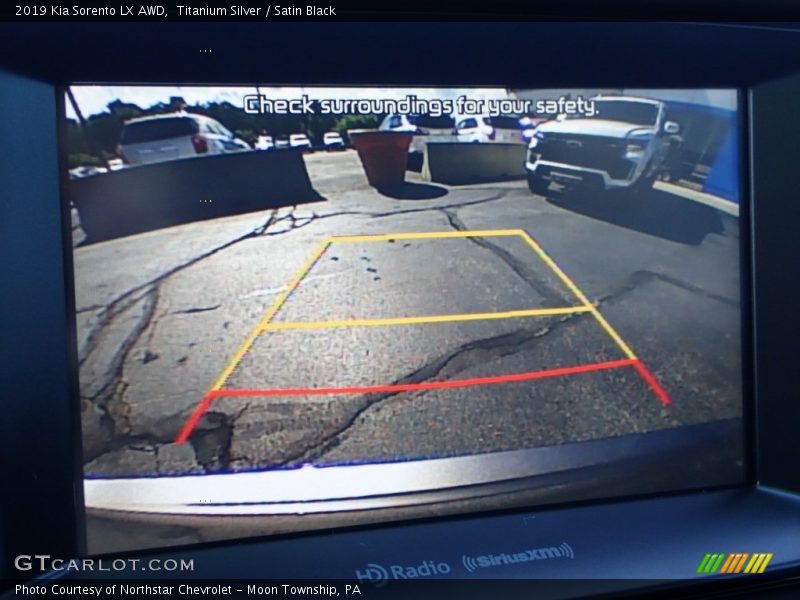 Titanium Silver / Satin Black 2019 Kia Sorento LX AWD