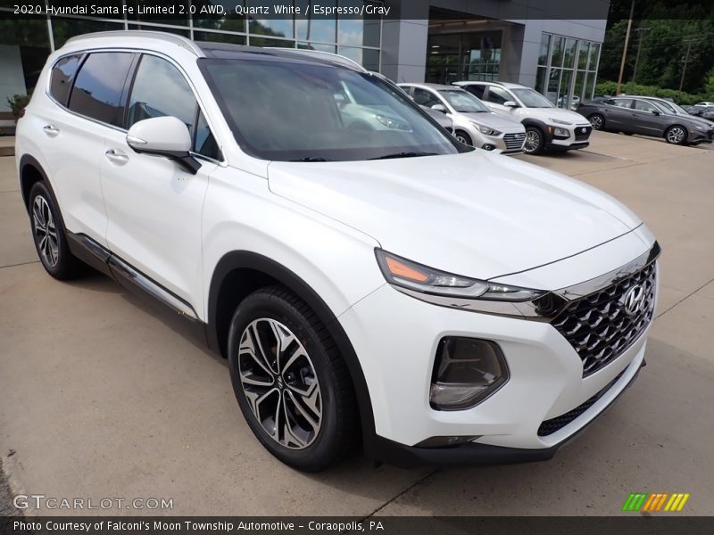 Front 3/4 View of 2020 Santa Fe Limited 2.0 AWD