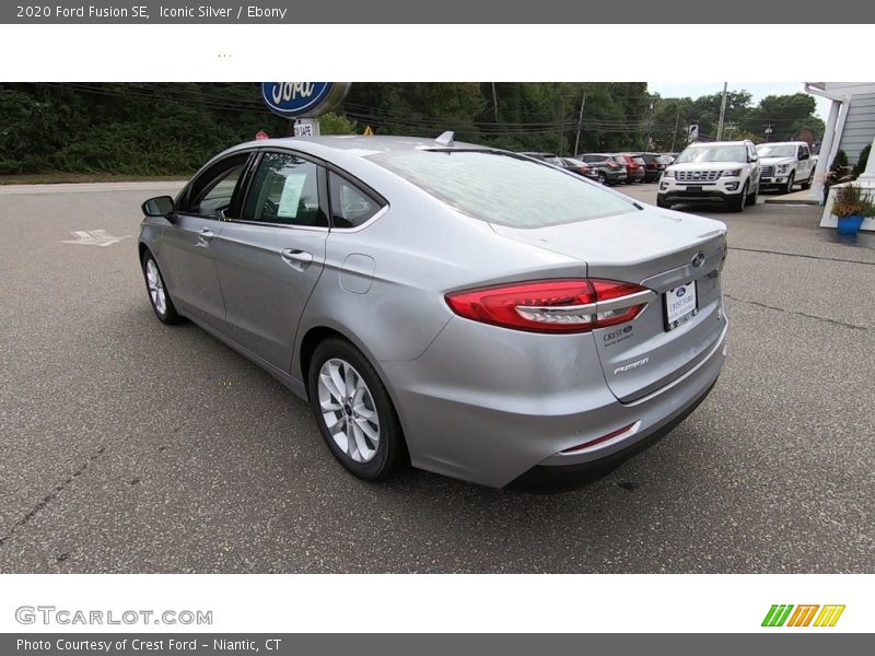 Iconic Silver / Ebony 2020 Ford Fusion SE