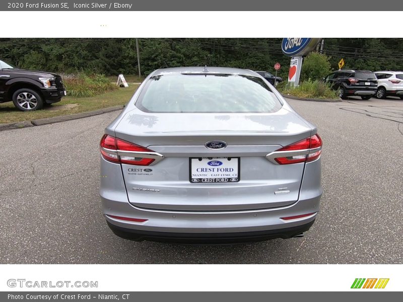 Iconic Silver / Ebony 2020 Ford Fusion SE