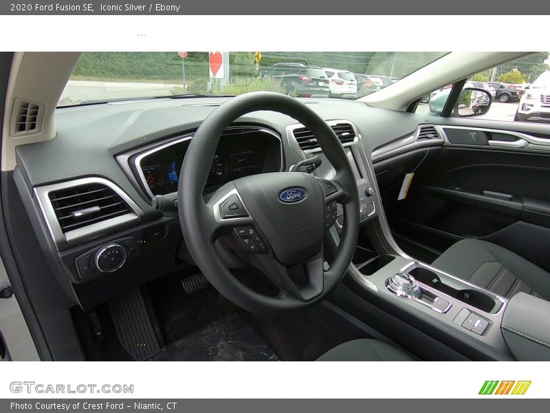 Iconic Silver / Ebony 2020 Ford Fusion SE