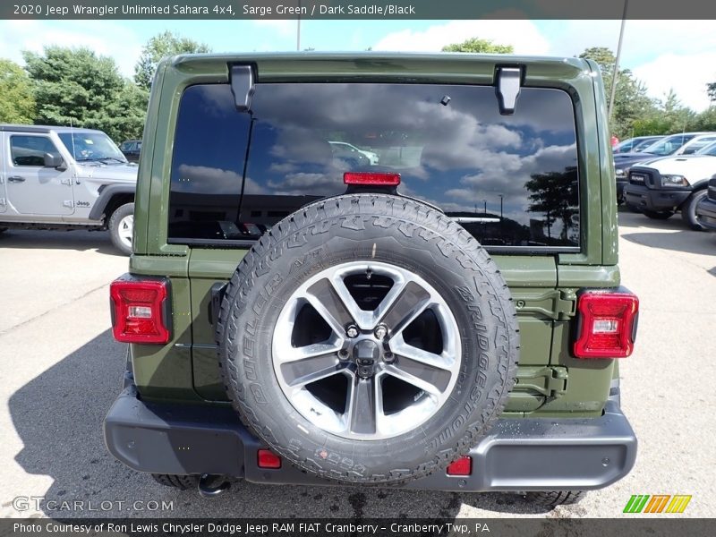 Sarge Green / Dark Saddle/Black 2020 Jeep Wrangler Unlimited Sahara 4x4