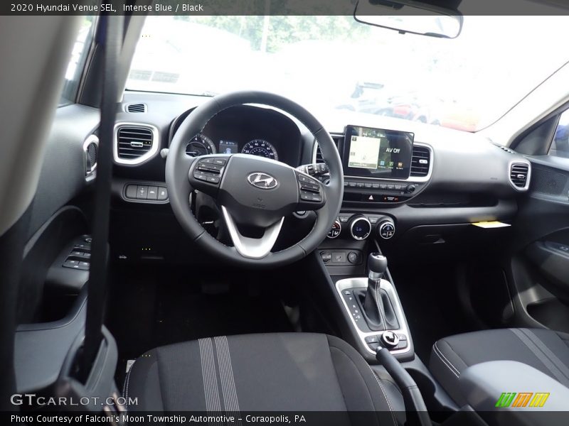 Intense Blue / Black 2020 Hyundai Venue SEL