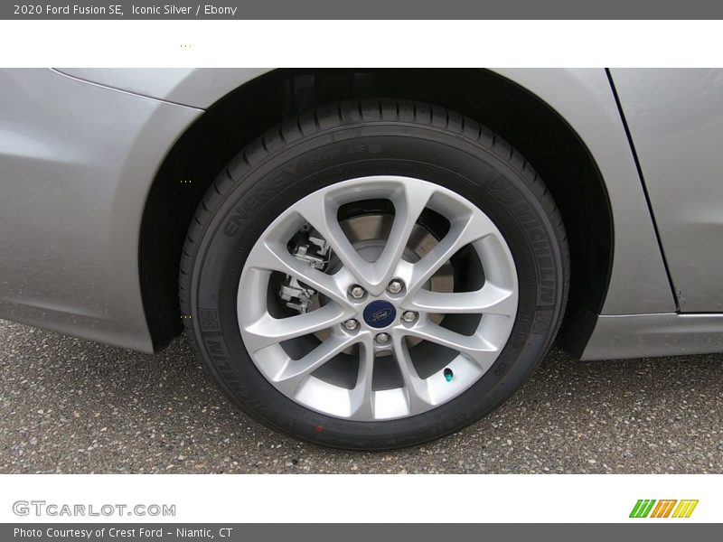 Iconic Silver / Ebony 2020 Ford Fusion SE
