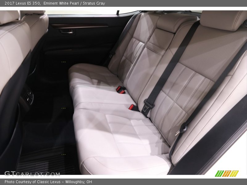 Eminent White Pearl / Stratus Gray 2017 Lexus ES 350