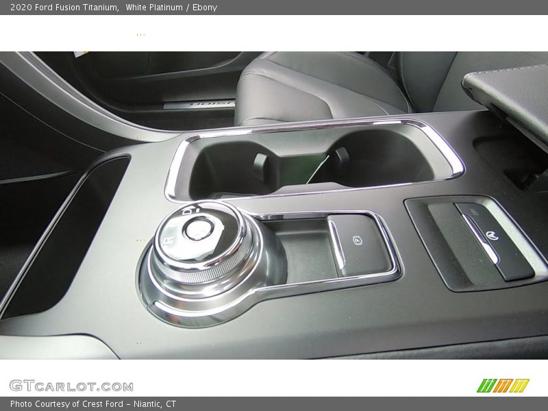 White Platinum / Ebony 2020 Ford Fusion Titanium
