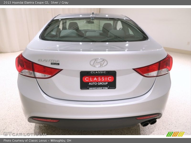 Silver / Gray 2013 Hyundai Elantra Coupe GS