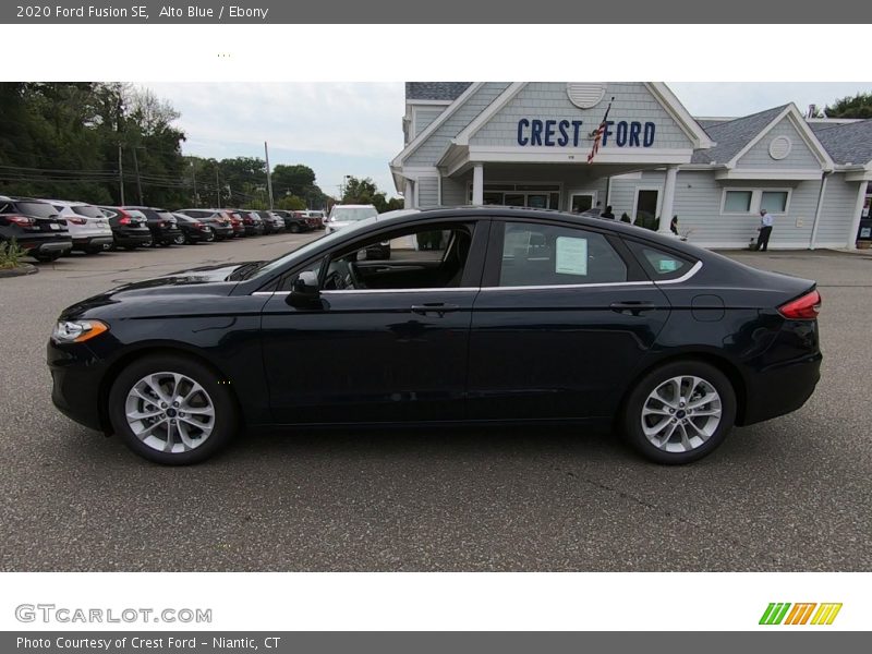 Alto Blue / Ebony 2020 Ford Fusion SE