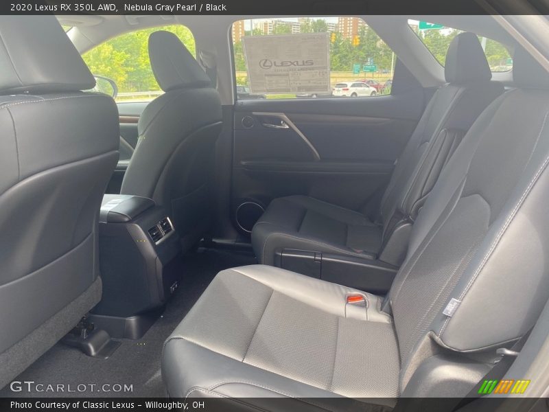 Nebula Gray Pearl / Black 2020 Lexus RX 350L AWD