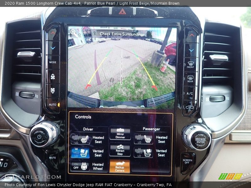 Navigation of 2020 1500 Longhorn Crew Cab 4x4
