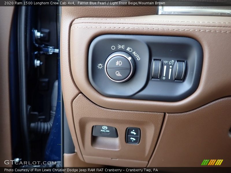 Controls of 2020 1500 Longhorn Crew Cab 4x4