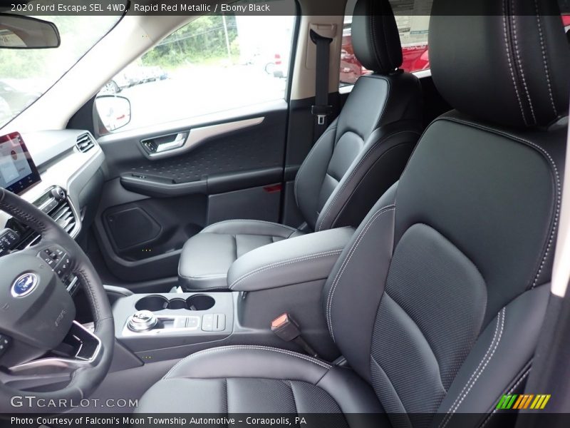 Rapid Red Metallic / Ebony Black 2020 Ford Escape SEL 4WD