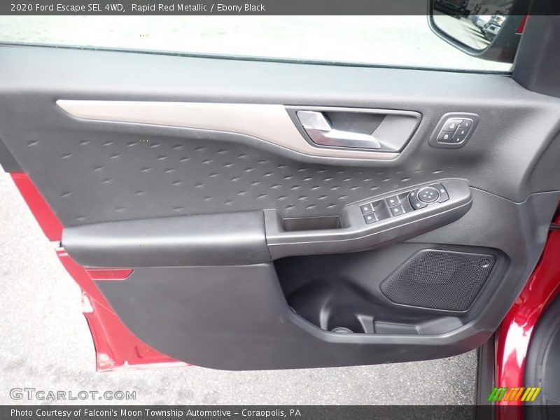 Rapid Red Metallic / Ebony Black 2020 Ford Escape SEL 4WD
