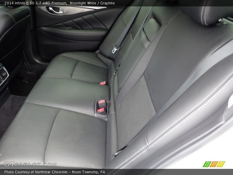 Moonlight White / Graphite 2014 Infiniti Q 50 3.7 AWD Premium