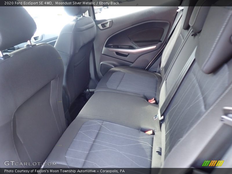 Moondust Silver Metallic / Ebony Black 2020 Ford EcoSport SE 4WD