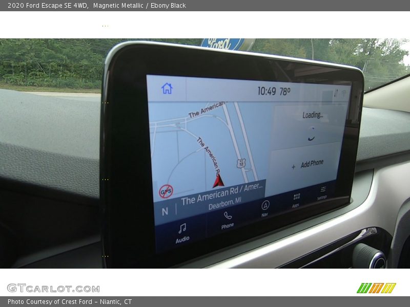 Magnetic Metallic / Ebony Black 2020 Ford Escape SE 4WD