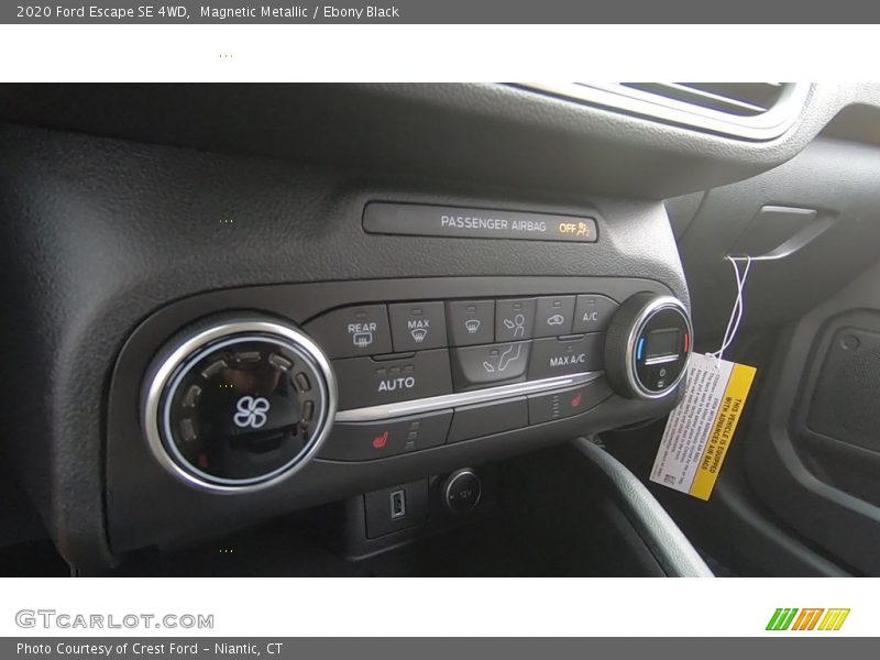 Magnetic Metallic / Ebony Black 2020 Ford Escape SE 4WD