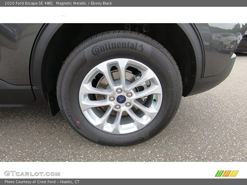 Magnetic Metallic / Ebony Black 2020 Ford Escape SE 4WD