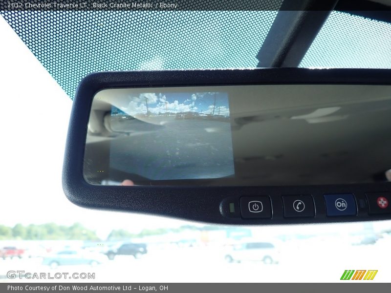 Black Granite Metallic / Ebony 2012 Chevrolet Traverse LT