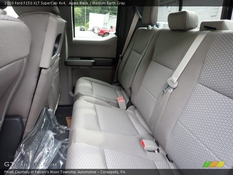 Agate Black / Medium Earth Gray 2020 Ford F150 XLT SuperCab 4x4