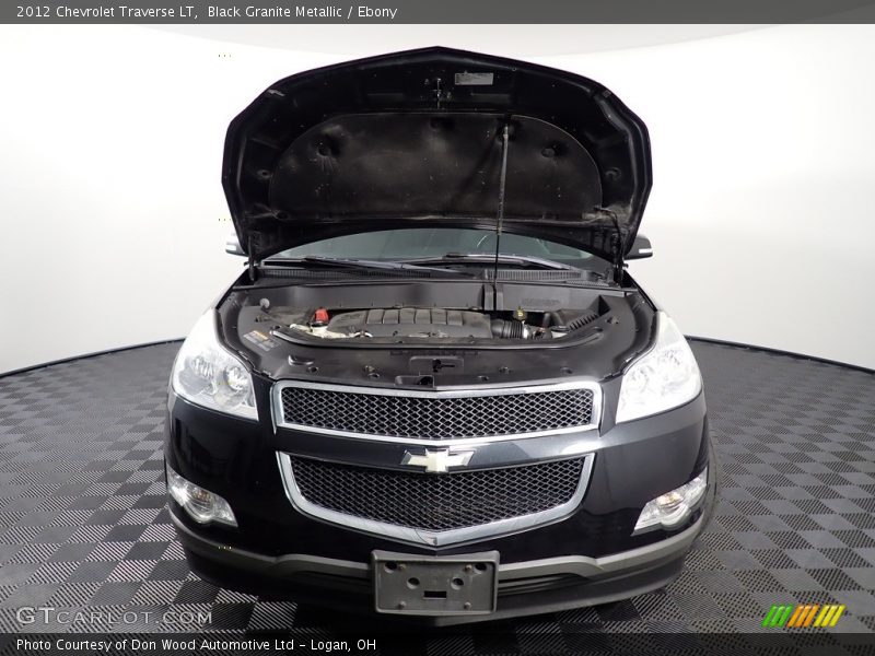 Black Granite Metallic / Ebony 2012 Chevrolet Traverse LT