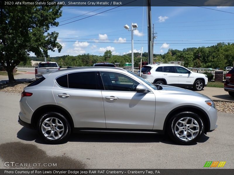  2020 Stelvio Sport AWD Silverstone Gray Metallic