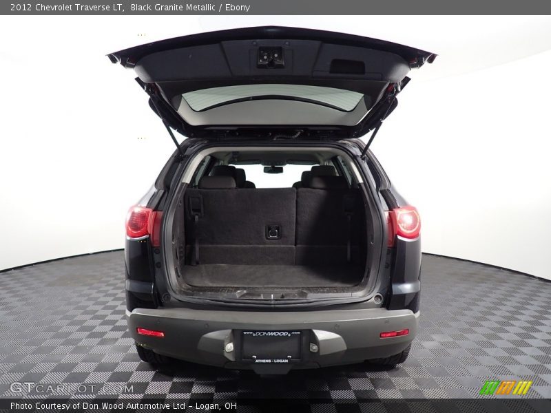 Black Granite Metallic / Ebony 2012 Chevrolet Traverse LT