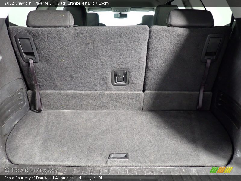 Black Granite Metallic / Ebony 2012 Chevrolet Traverse LT