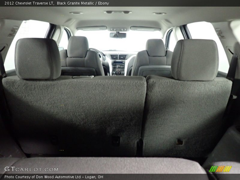 Black Granite Metallic / Ebony 2012 Chevrolet Traverse LT