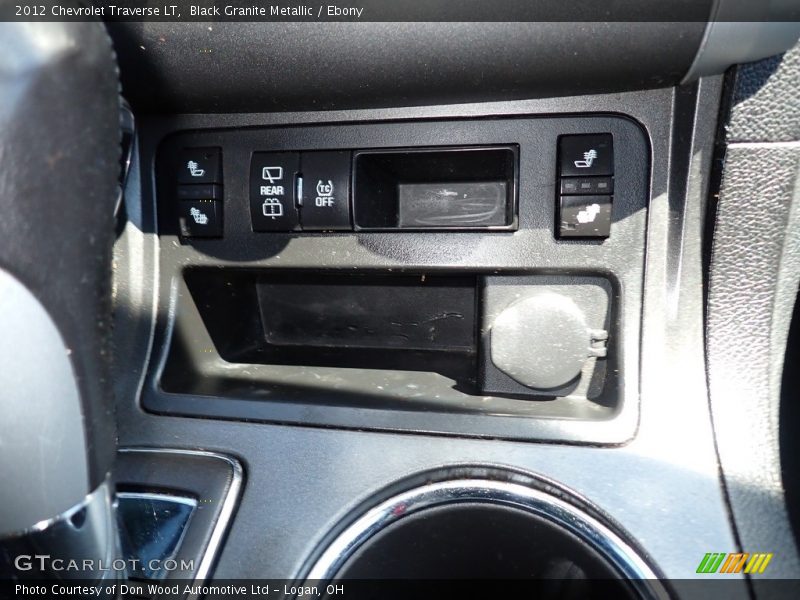 Black Granite Metallic / Ebony 2012 Chevrolet Traverse LT