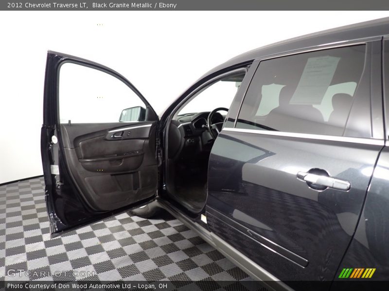 Black Granite Metallic / Ebony 2012 Chevrolet Traverse LT