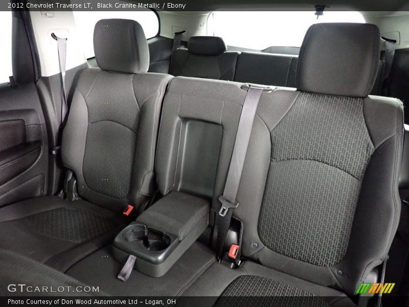 Black Granite Metallic / Ebony 2012 Chevrolet Traverse LT