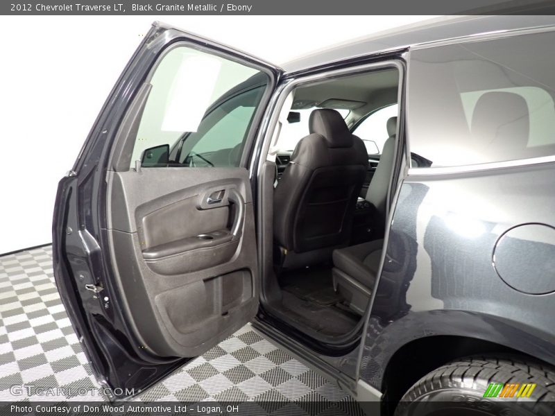 Black Granite Metallic / Ebony 2012 Chevrolet Traverse LT