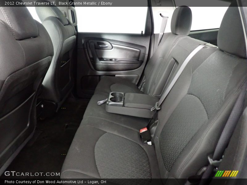 Black Granite Metallic / Ebony 2012 Chevrolet Traverse LT