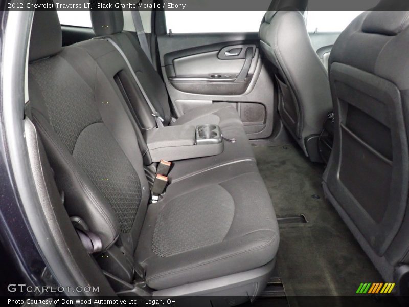 Black Granite Metallic / Ebony 2012 Chevrolet Traverse LT