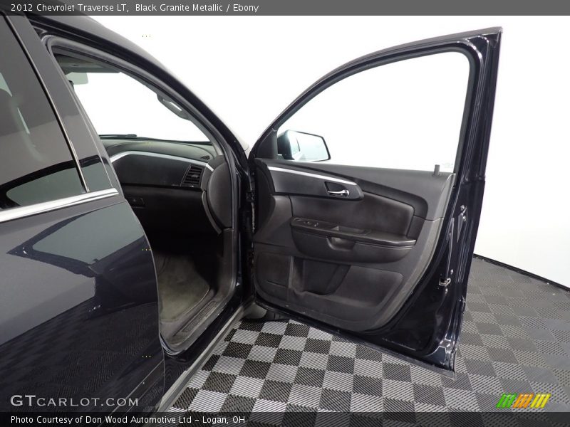 Black Granite Metallic / Ebony 2012 Chevrolet Traverse LT