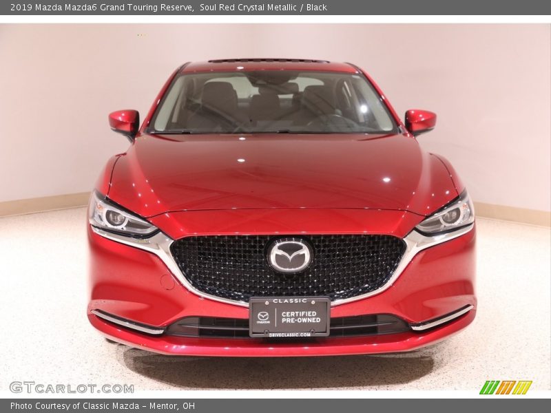 Soul Red Crystal Metallic / Black 2019 Mazda Mazda6 Grand Touring Reserve