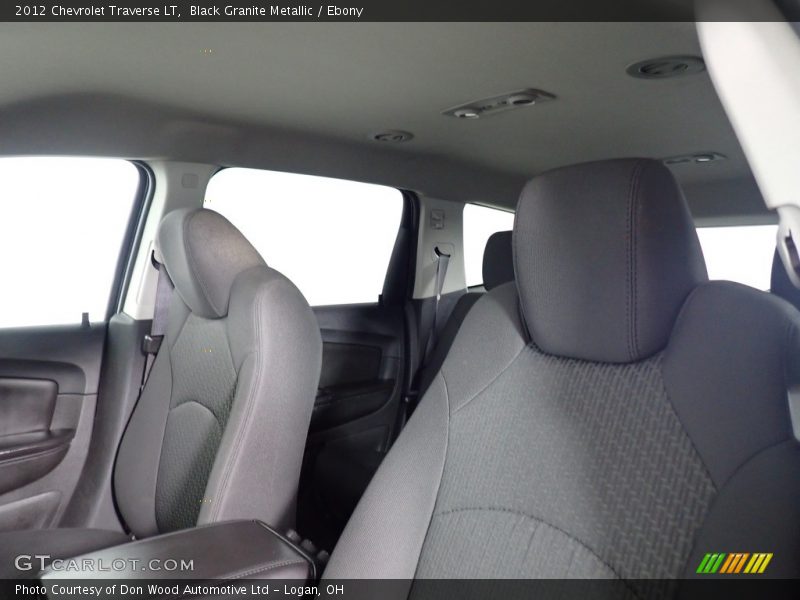 Black Granite Metallic / Ebony 2012 Chevrolet Traverse LT