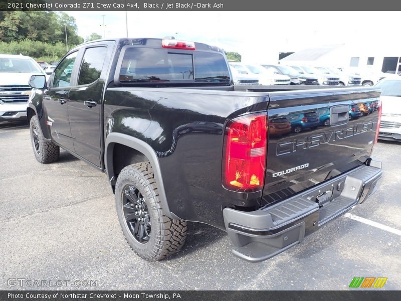 Black / Jet Black/­Dark Ash 2021 Chevrolet Colorado Z71 Crew Cab 4x4