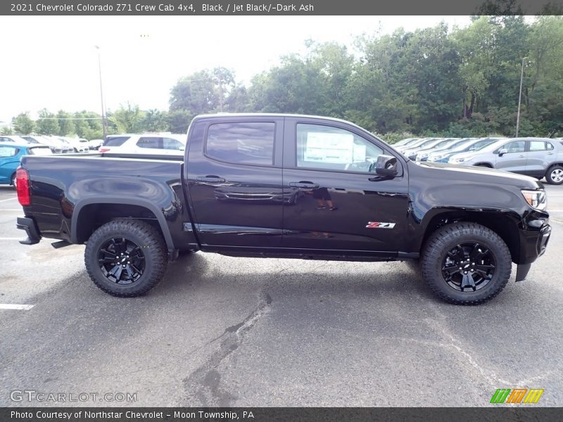 Black / Jet Black/­Dark Ash 2021 Chevrolet Colorado Z71 Crew Cab 4x4