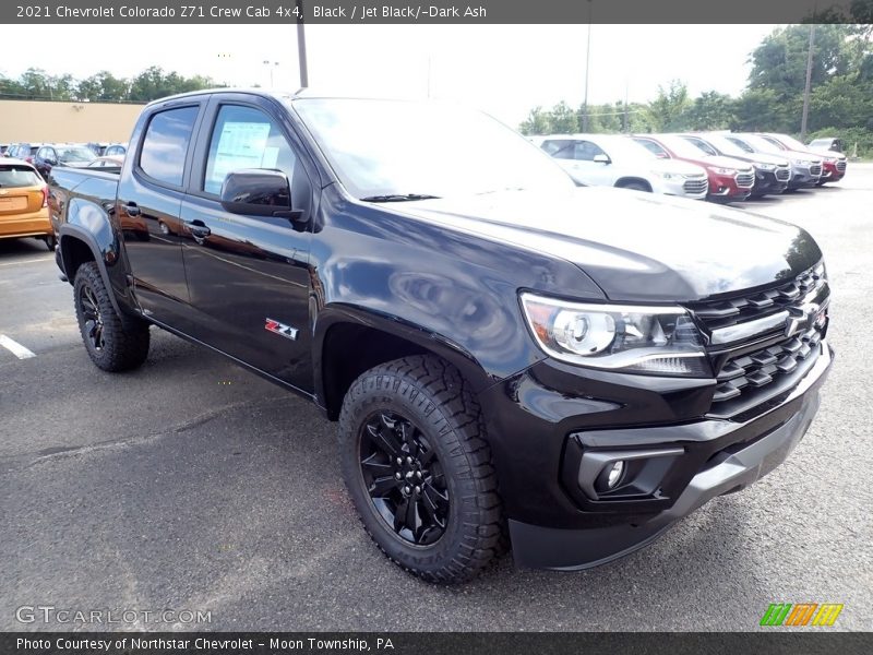 Black / Jet Black/­Dark Ash 2021 Chevrolet Colorado Z71 Crew Cab 4x4