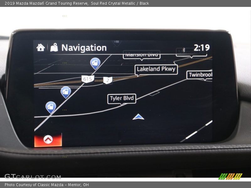 Navigation of 2019 Mazda6 Grand Touring Reserve