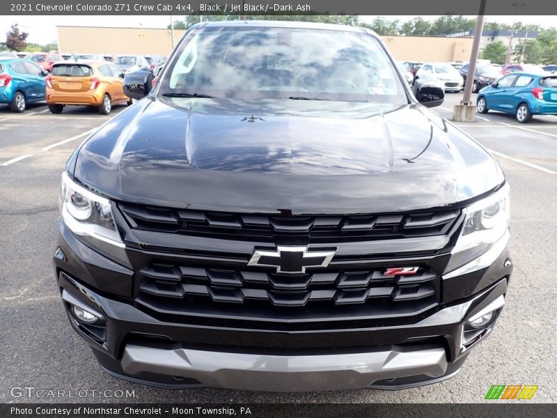 Black / Jet Black/­Dark Ash 2021 Chevrolet Colorado Z71 Crew Cab 4x4