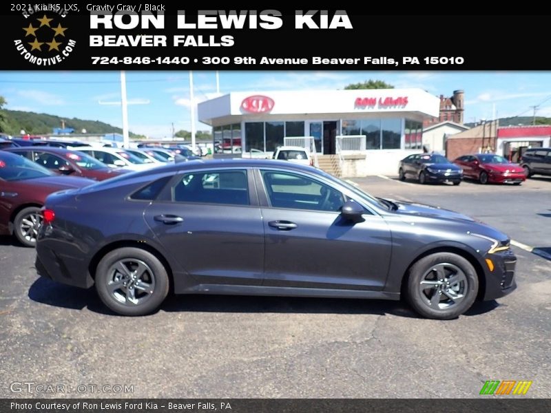 Gravity Gray / Black 2021 Kia K5 LXS