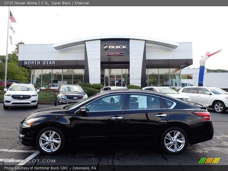 Super Black / Charcoal 2015 Nissan Altima 2.5 SL