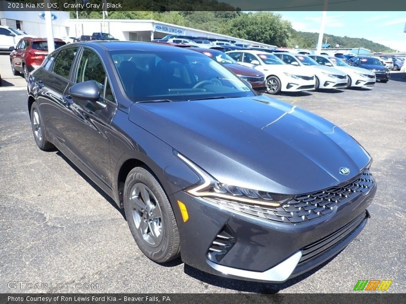 Gravity Gray / Black 2021 Kia K5 LXS