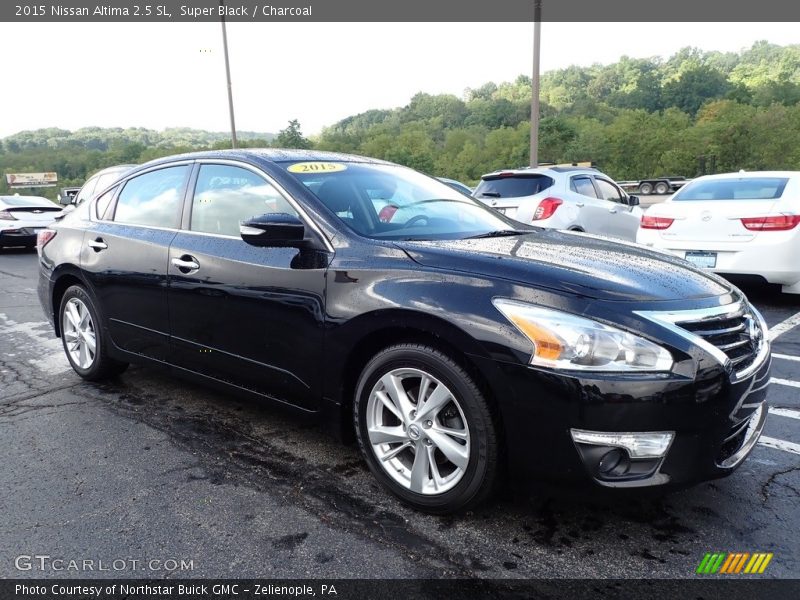 Super Black / Charcoal 2015 Nissan Altima 2.5 SL