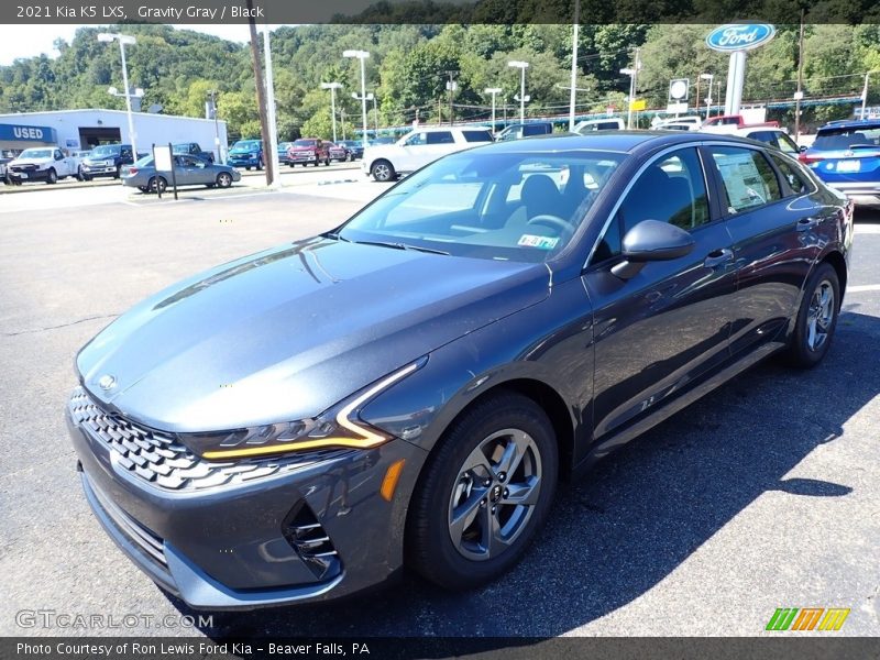 Gravity Gray / Black 2021 Kia K5 LXS